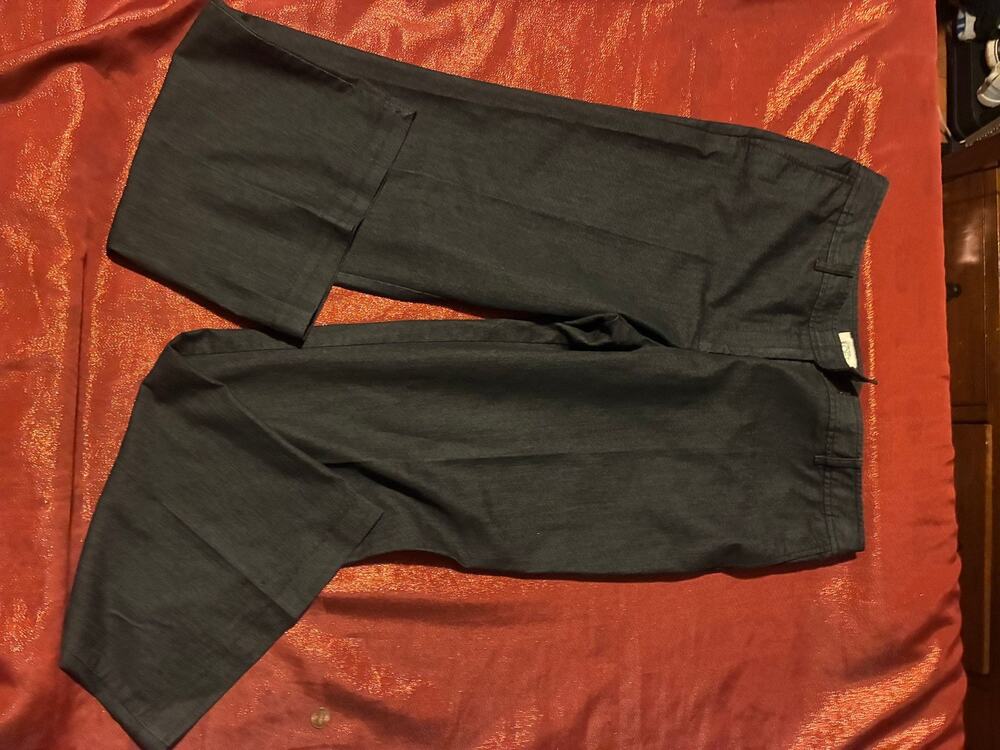 Ann Taylor LOFT Pants Womens 14 Long Gray Dress Straight Leg Work Office